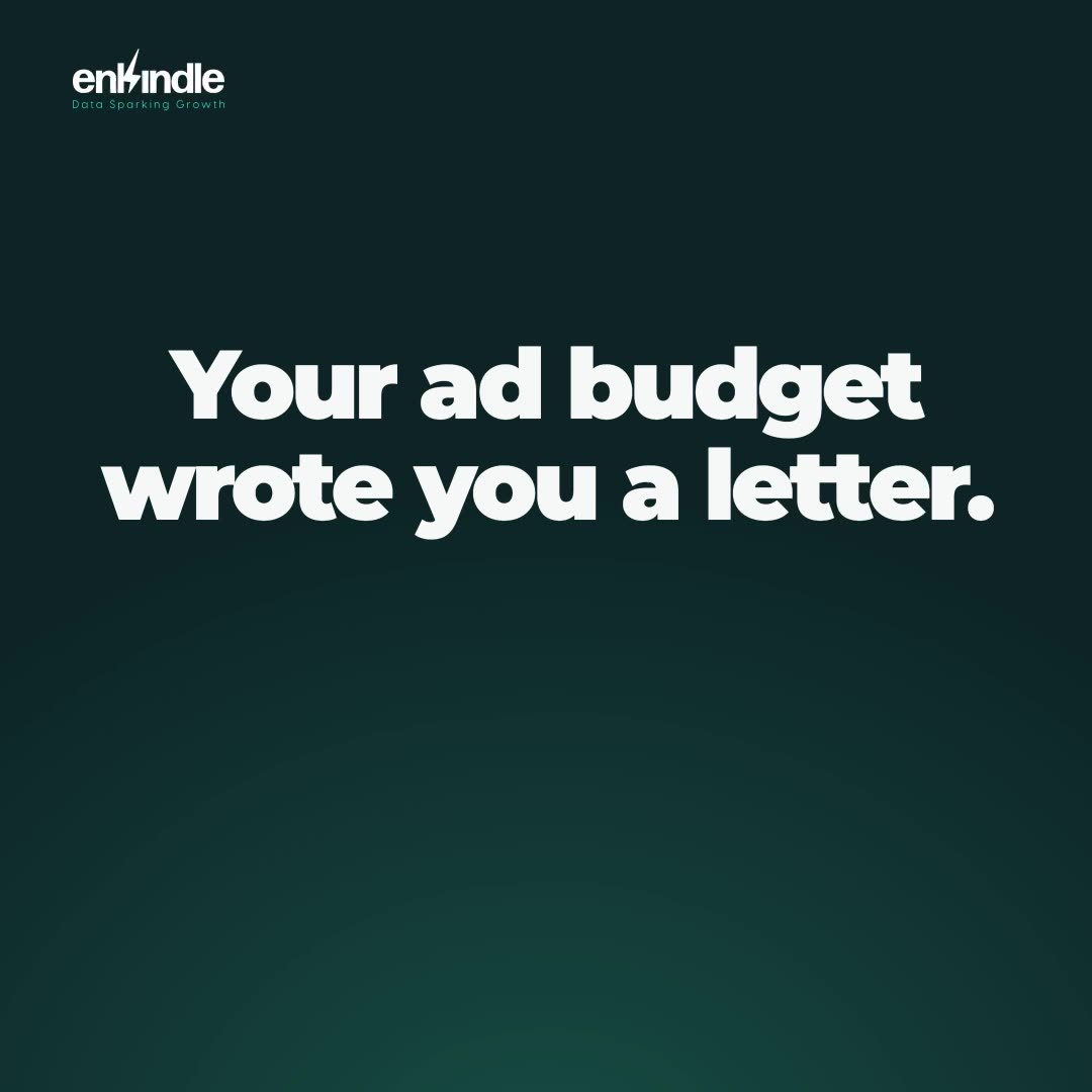 A Letter from your Ad Budget